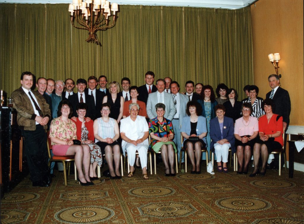 Crabbies Staff Redundancy Leaving Do At The Roxburghe Hotel 1993